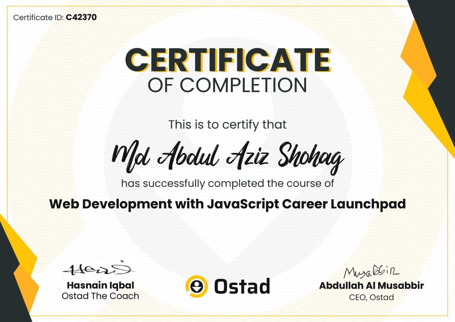 Web Dev with JavaScript